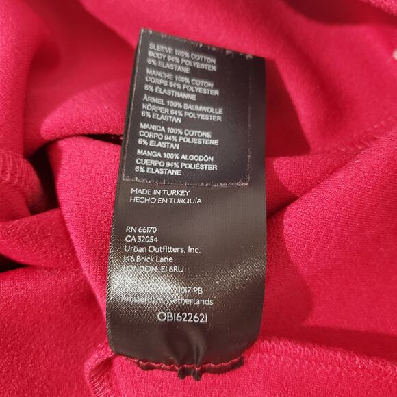 Anthropologie NWT Crepe Smocked Structured Blouse Womens Size S Barbie Pink Top - Picture 7 of 8